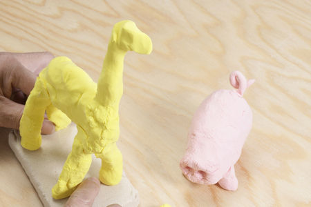 Clay therapyの写真素材