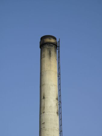 Public bath chimneyの写真素材