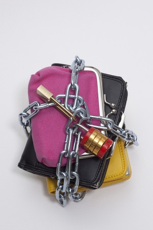 Wallet on chainの写真素材