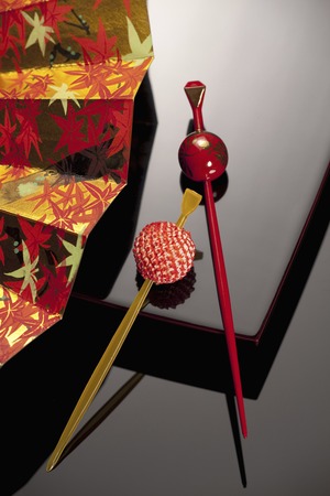 Kanzashiの写真素材