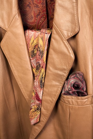 Leather jacketの写真素材