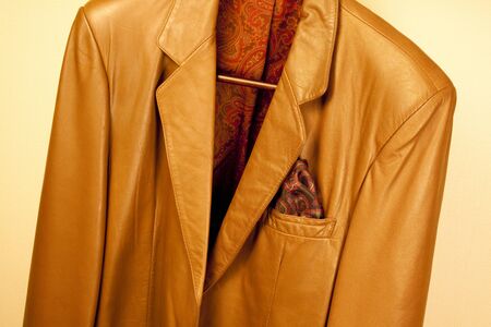 Leather jacketの写真素材