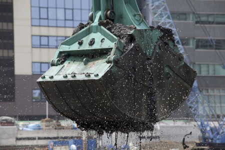 Construction heavy equipmentの写真素材
