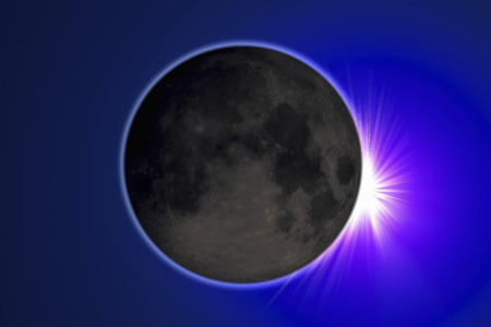 Total solar eclipse image