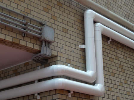 Apartment water pipe