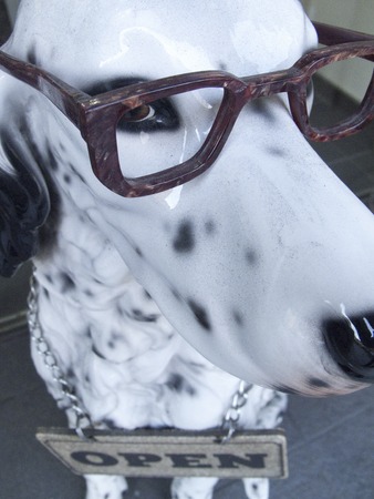 Figurine dogの写真素材