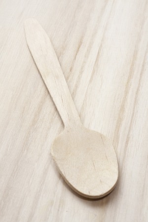 Wooden spoonの写真素材