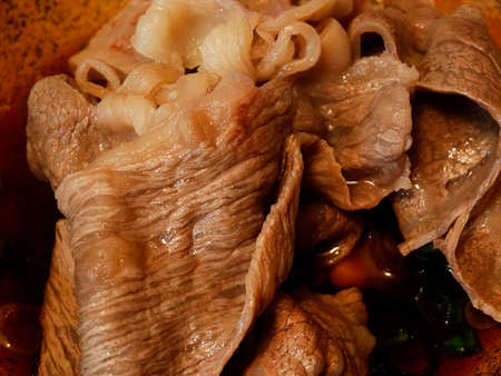 Beef Shabu-Shabuの写真素材