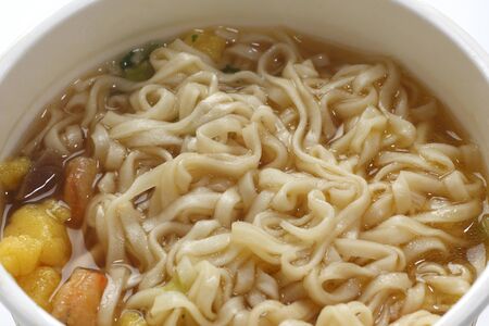 Instant cup noodles