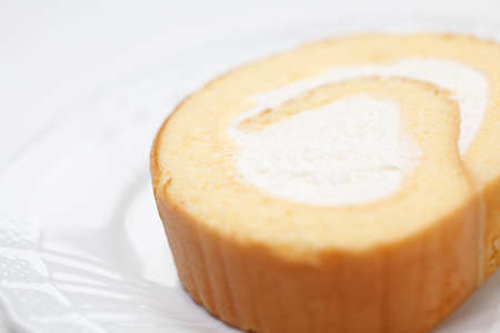 Roll cakeの写真素材