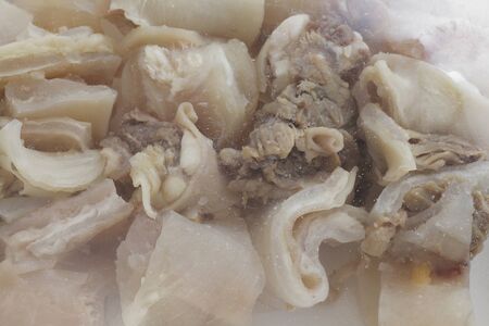 Streaks meat of Odenの写真素材