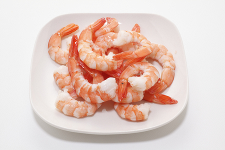 Boil shrimpの写真素材