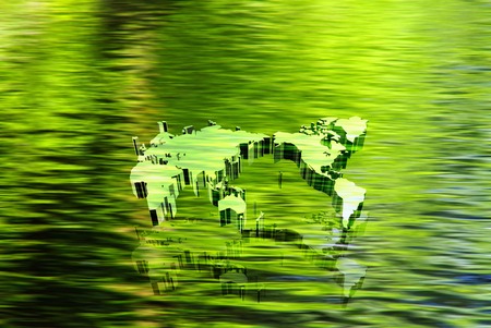 Map of the worldの写真素材