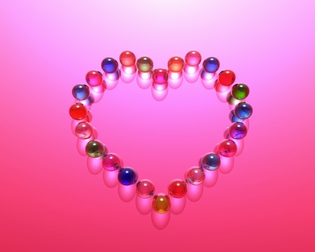 Heart imageの写真素材