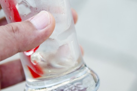 Ice Glassの写真素材