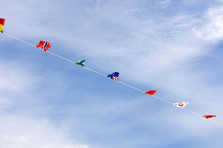 Country flags typeの写真素材