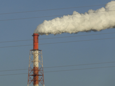 Factory chimney