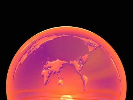 Map of the worldの写真素材