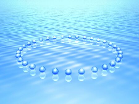 Water of CGの写真素材