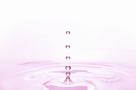 Heart dropsの写真素材