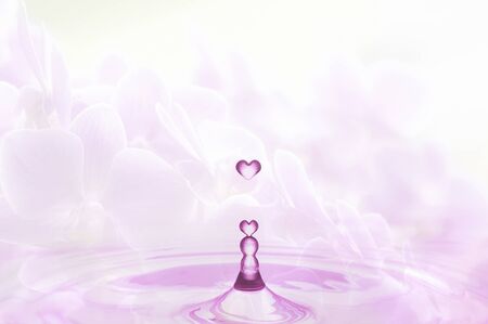 Heart dropsの写真素材