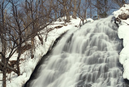 Oshinkoshin fallsの写真素材
