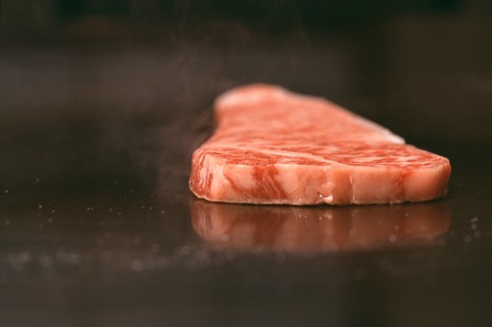 Teppanyaki steakの写真素材