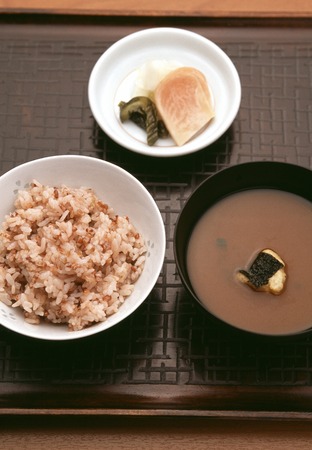 Ancient rice riceの写真素材