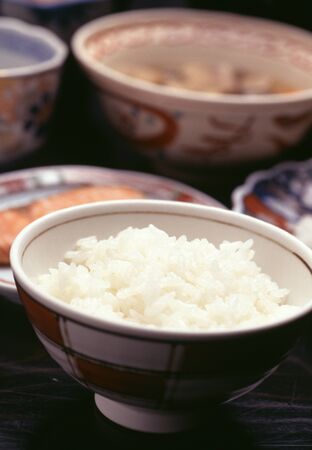 Japanese riceの写真素材