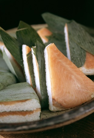 Trout sushiの写真素材