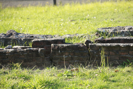 Urakami prison Branch traceの写真素材