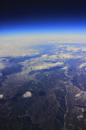 Shinshu Ina basinの写真素材