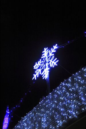 Christmas illuminationsの写真素材