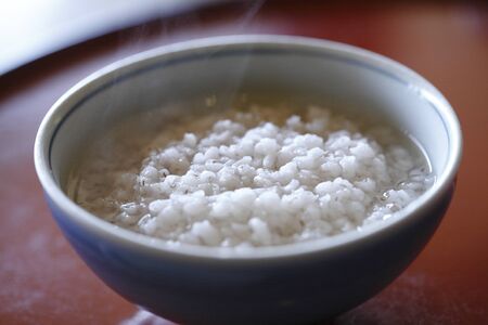 Rice porridgeの写真素材
