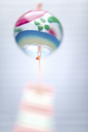 Wind chimesの写真素材