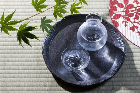 Japanese sakeの写真素材