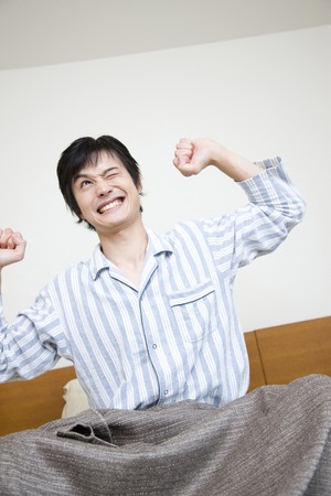 Wake-upの写真素材