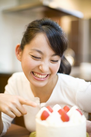 Smileの写真素材