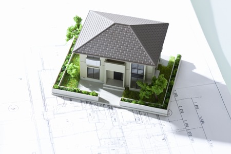 House modelの写真素材