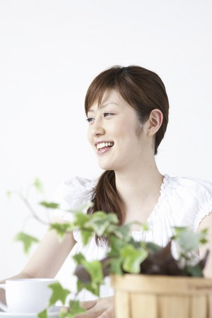Woman relaxingの写真素材