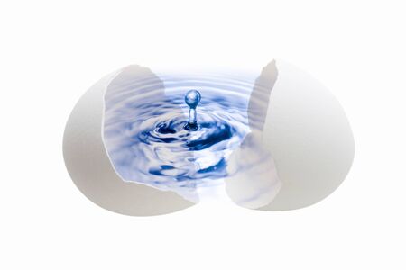 Droplets of water