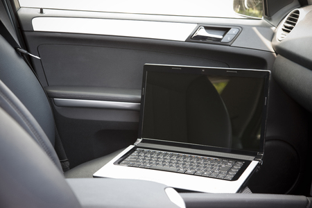 Laptopの写真素材