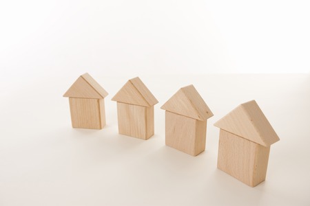 Home building blocksの写真素材