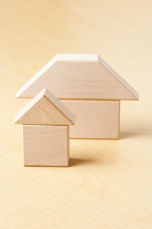 Home building blocksの写真素材