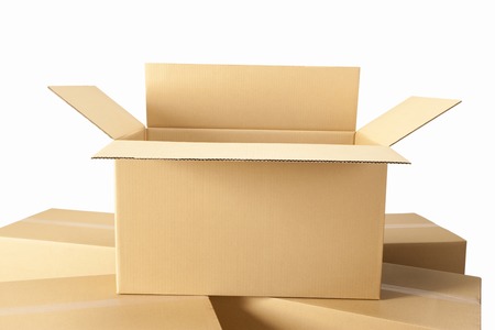 Corrugated cardboard and afterward