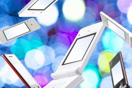 Mobile phoneの写真素材