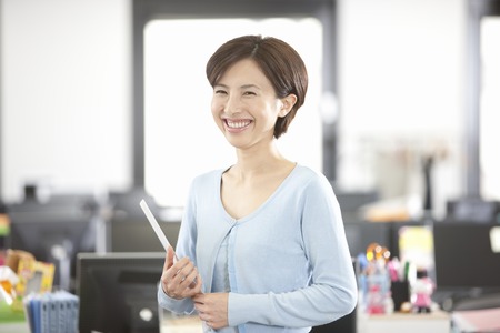 OL facing material in the Officeの写真素材