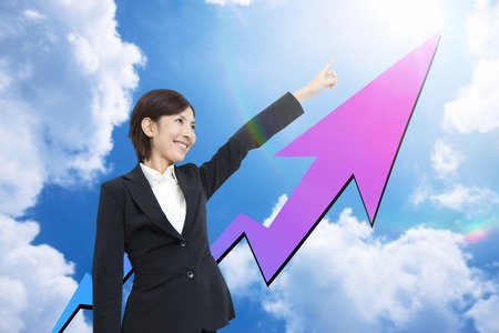 OL portraitの写真素材