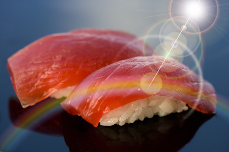 Red meat of tunaの写真素材