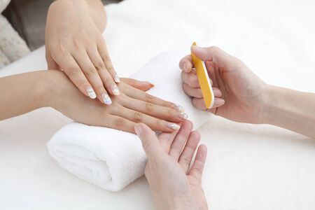 Nail careの写真素材